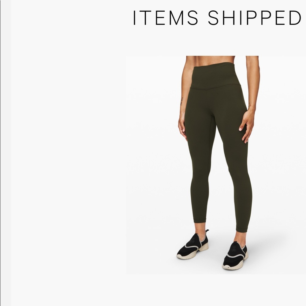 Lululemon align leggings olive